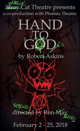 Stray Cat Joins Forces with Phoenix Theatre to present HAND TO GOD 