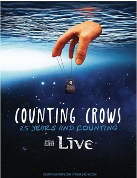 +LIVE+ & Counting Crows Announce 2018 Summer Tour Image