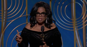 VIDEO: Oprah Winfrey Gives Empowering Speech at Golden Globes Image