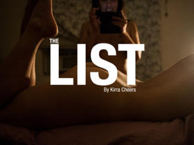 Kirra Cheers Presents THE LIST, An Immersive Performance Chronicling Someone's Entire Sex Life 