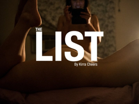 Kirra Cheers Presents THE LIST, An Immersive Performance Chronicling Someone's Entire Sex Life  Image