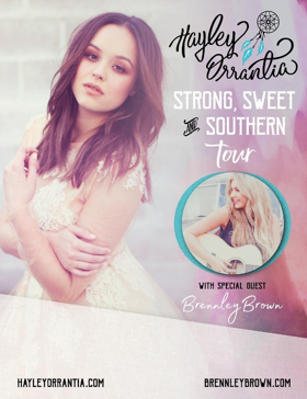 Texas Pete® Partners with Hayley Orrantia for Spring 2018 Strong, Sweet & Southern Tour 