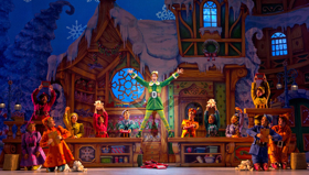 ELF THE MUSICAL Unveils Biggest Rice Krispies Sculpture in The Big Apple Today Image