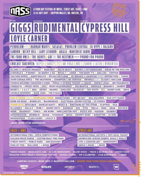 NASS Festival Announces Phase 2 Lineup, Featuring Cypress Hill, D Double E, and More  Image