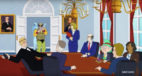 HARVEY BIRDMAN, ATTORNEY GENERAL Returns to Adult Swim Image