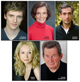 Frank Anderson, Tandy Cronyn, Thomas Leverton, Robert Meksin, and Jenne Vath Join The Cast Of THE DIAMOND EATER 
