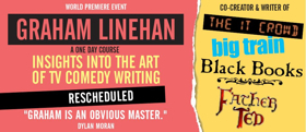 Graham Linehan Reschedules Melbourne And Sydney Comedy Writing Workshops To August 