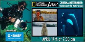 Tickets Available Now For Free Earth Day Event: National Geographic Live: Cristina Mittermeier 