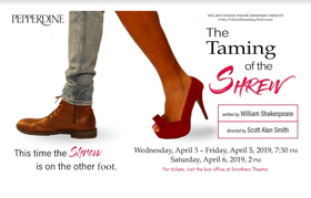 Pepperdine Fine Arts Division Presents THE TAMING OF THE SHREW 