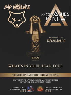 Bad Wolves and From Ashes Announce New WHAT'S IN YOUR HEAD Tour 