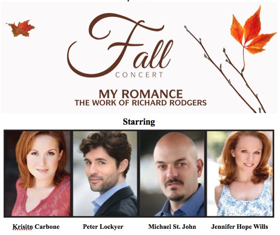 Kristin Carbone, Peter Lockyer, Michael St. John and Jennifer Hope Wills to Bring 'MY ROMANCE' to Riverside Theatre Image