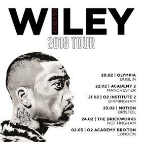 Wiley Announces 2018 'Godfather' UK Tour 