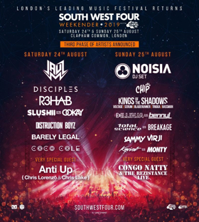 South West Four Announces Phase 3 Lineup, Including Knife Party, Disciples, Jauz 