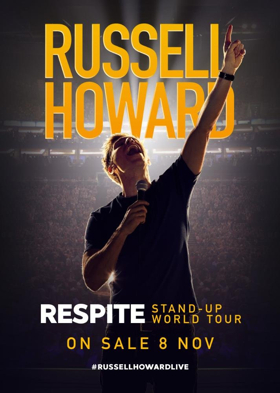 Russell Howard Announces Biggest World Tour Ever 