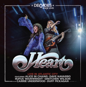 Heart To Release Remastered Album LIVE IN ATLANTIC CITY via earMUSIC 