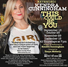 Kendra Cunningham's One-Woman Show 'This Could Be You' at Don't Tell Mama Image