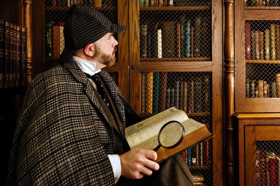 Sherlock Holmes Adventure HOLMES AND WATSON at the Alley Theatre 
