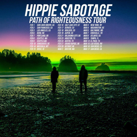 hippie sabotage winter boulder theater stop broadwayworld righteousness bringing path tour