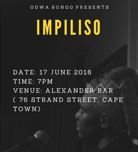 IMPILISO Comes to Alexander Upstairs 