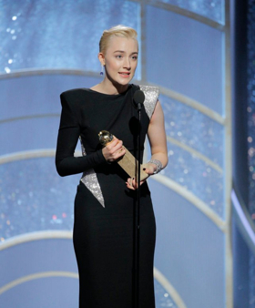 Saoirse Ronan Wins Golden Globe Award for Best Actress in a Motion Picture  Image