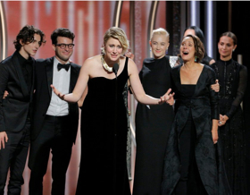LADY BIRD, ft. Broadway Stars, Wins Golden Globe for Best Motion Picture Image