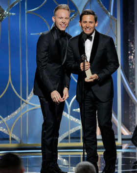 GREATEST SHOWMAN's Benj Pasek & Justin Paul Win Golden Globe for Best Original Song  Image