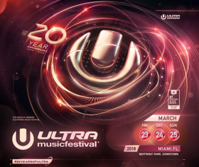 Ultra Music Festival Announces Phase One of 20th Anniversary Image