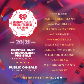 Halsey, Miley Cyrus, Chance The Rapper to Perform at 2019 IHEARTRADIO MUSIC FESTIVAL 