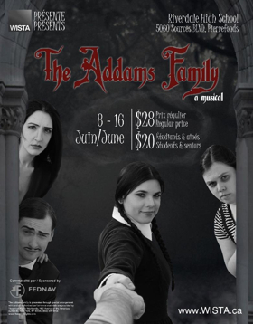 WISTA to Present THE ADDAMS FAMILY 6/8-16 Image