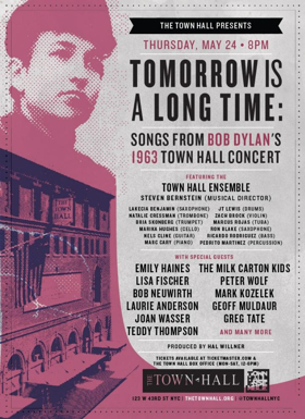 The Milk Carton Kids, Steve Buscemi, Teddy Thompson, & More Join Town Hall's Bob Dylan '63 Event May 24 