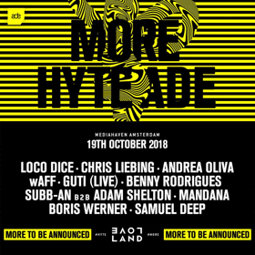 Berlin's HYTE ADE 2018 Announces First Lineup of Performers 