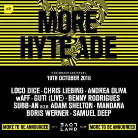 Berlin's HYTE ADE 2018 Announces First Lineup of Performers Image