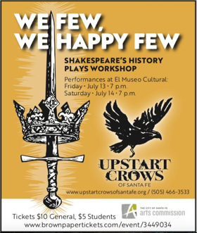 Upstart Crows Perform Scenes From Shakespeare's History Plays 