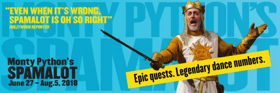 MONTY PYTHON'S SPAMALOT Comes to Cygnet Image
