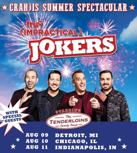 The Impractical Jokers Announce Three 2019 Live Performances as a Part of 'The Cranjis McBasketball World Comedy Tour' 
