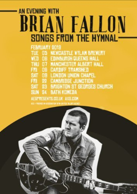 Brian Fallon Announces Return to the UK With 2019 Acoustic Tour 