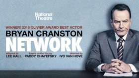 See NETWORK on Broadway Starring Bryan Cranston with Onstage Dining Experience in February 2019 