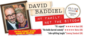 David Baddiel Adds Second Sydney Show To Olivier-Nominated 'My Family: Not The Sitcom' Tour  Image