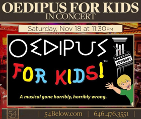 NYMF Hit OEDIPUS FOR KIDS! Gets Concert at Feinstein's/54 Below Image