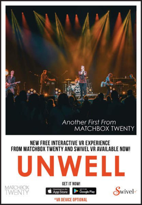 Matchbox Twenty's UNWELL Free VR Experience Available Now on SwivelVR  Image