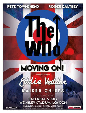 The Who Announce 'Moving On!' Show At London's Wembley Stadium 