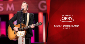 Kiefer Sutherland To Perform at The Grand Ole Opry Image