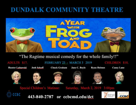 Dundalk Community Theatre Stages A YEAR WITH FROG & TOAD Image