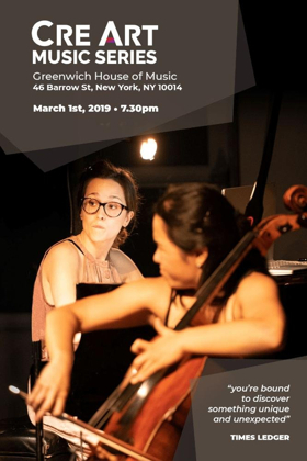 Greenwich House Of Music And CreArtBox Music Group Presents A Concert With Music By Ned Rorem, Mendelssohn, And Haydn Image