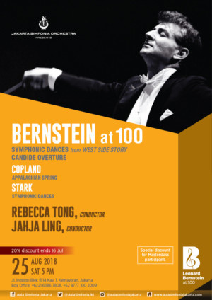 BERNSTEIN AT 100 Comes To Aula Simfonia Jakarta Next Month 