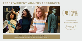 BARRY, KILLING EVE Among 2019 Peabody Award Winners Image