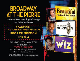 The Pierre Hotel Celebrates With Broadway This Wednesday Night! 