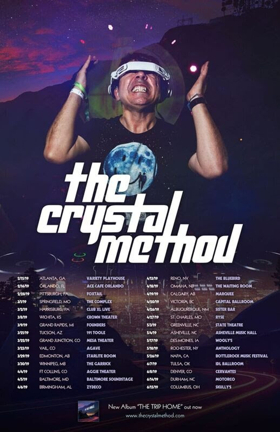 THE CRYSTAL METHOD Announces 2019 Tour Dates 