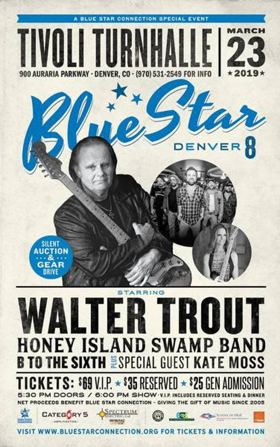Walter Trout to Headline Blue Star Denver 8 Benefit Concert Image