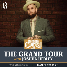 Joshua Hedley Debuts New Program on Gimme Country 